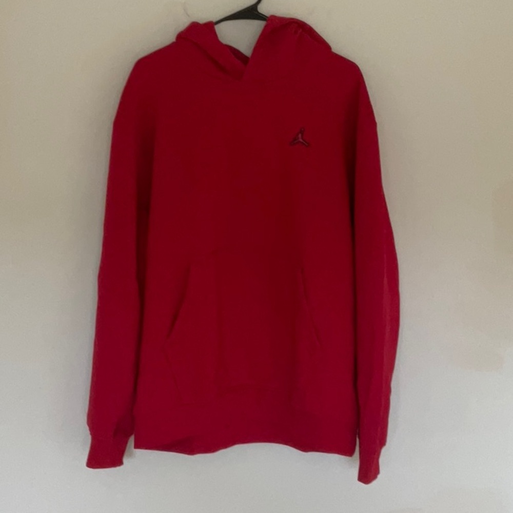 SZ L Jordan Set Red Hoodie Set Top & Bottom